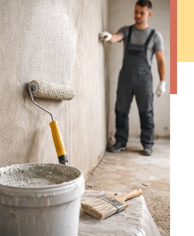 Нанесение бетоноконтакта на стены в Сосновоборске от 4345 руб. быстро и недорого | ОТДЕЛОЧНИК-Ссб