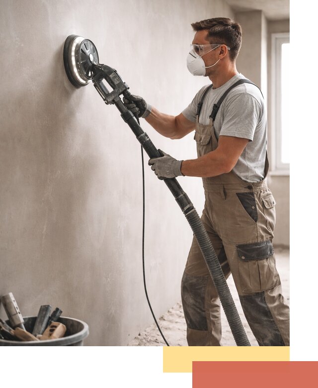 Профессиональная шлифовка стен в Сосновоборске быстро и качественно