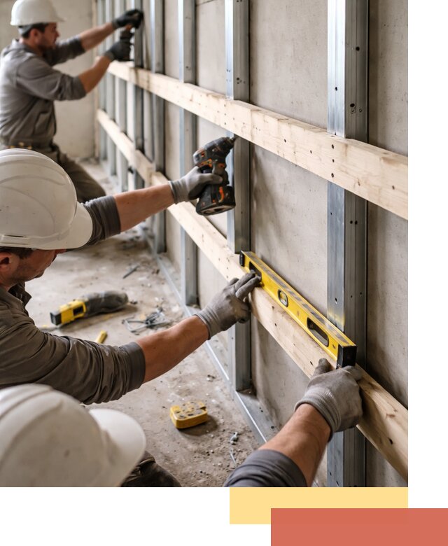 Устройство обрешетки под панели в Сосновоборске