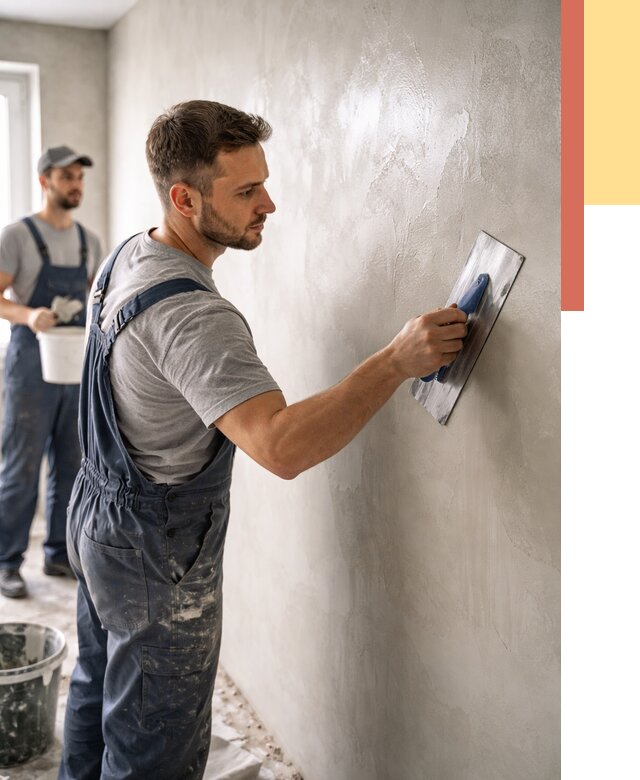 Глянцевание штукатурки стен в Сосновоборске от 7759 руб. — услуги и затирка | ОТДЕЛОЧНИК-Ссб