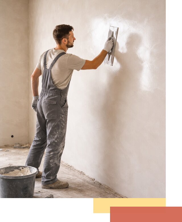 Глянцевание штукатурки стен в Сосновоборске профессионально и быстро