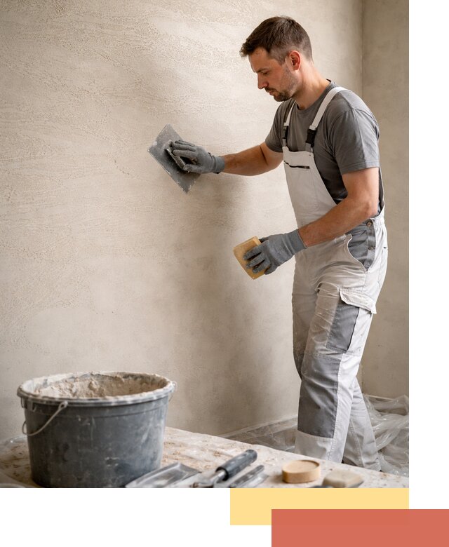 Декоративная штукатурка травертин в Сосновоборске для стен и потолков