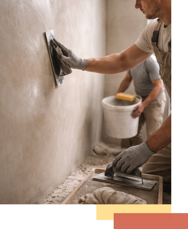 Нанесение марокканской штукатурки таделакт в Сосновоборске
