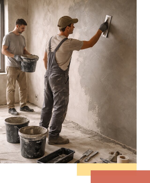 Нанесение микроцемента на стены в Сосновоборске качественно и быстро