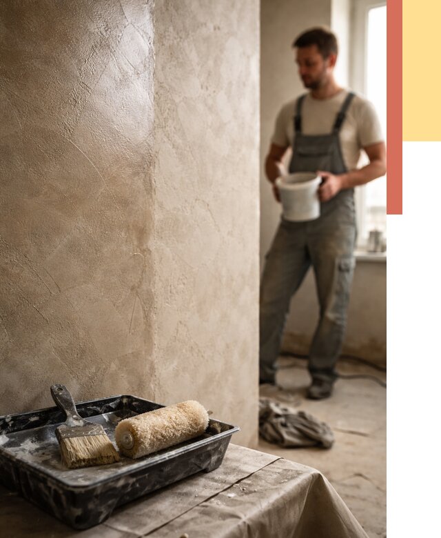 Нанесение воска на штукатурку в Сосновоборске от 3621 руб. | Услуги ОТДЕЛОЧНИК-Ссб