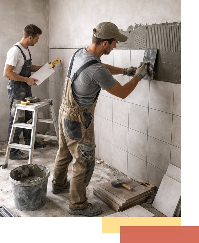 Укладка плитки на стены в Сосновоборске профессионально и надежно