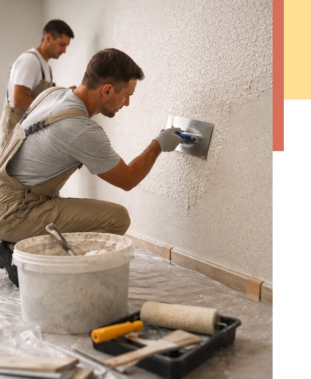 Нанесение жидких обоев в Сосновоборске от 7759 руб./м2 — быстро и недорого | ОТДЕЛОЧНИК-Ссб