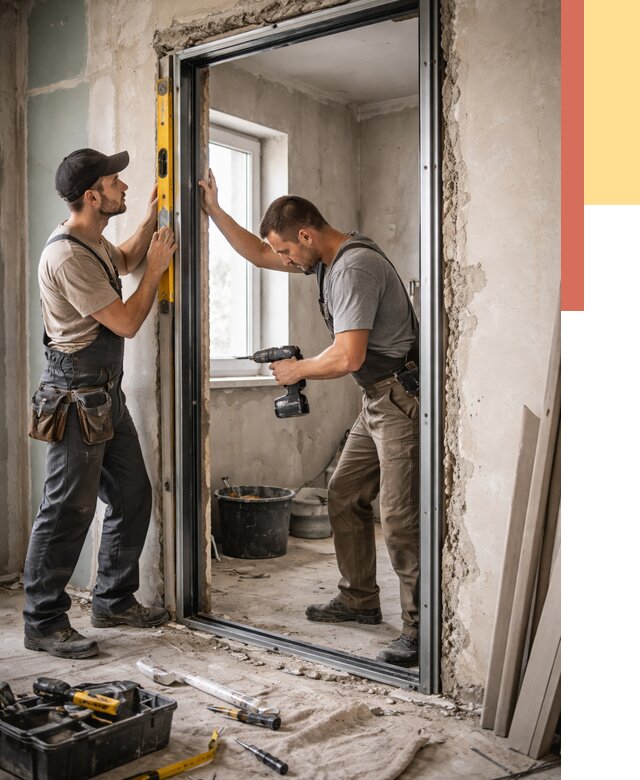 Закладка дверного проема в Сосновоборске от 3621 руб. — быстро и недорого | ОТДЕЛОЧНИК-Ссб