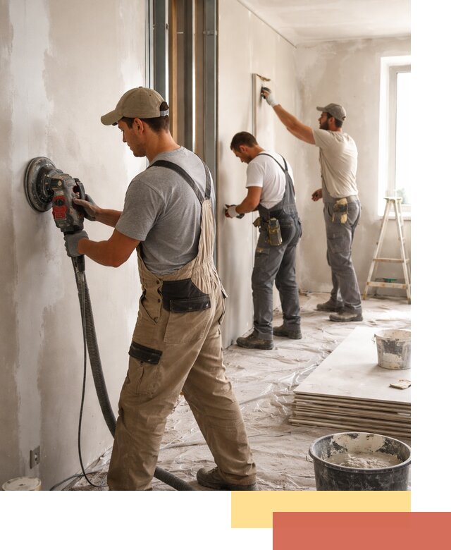 Профессиональная отделка стен в Сосновоборске качественно и в срок