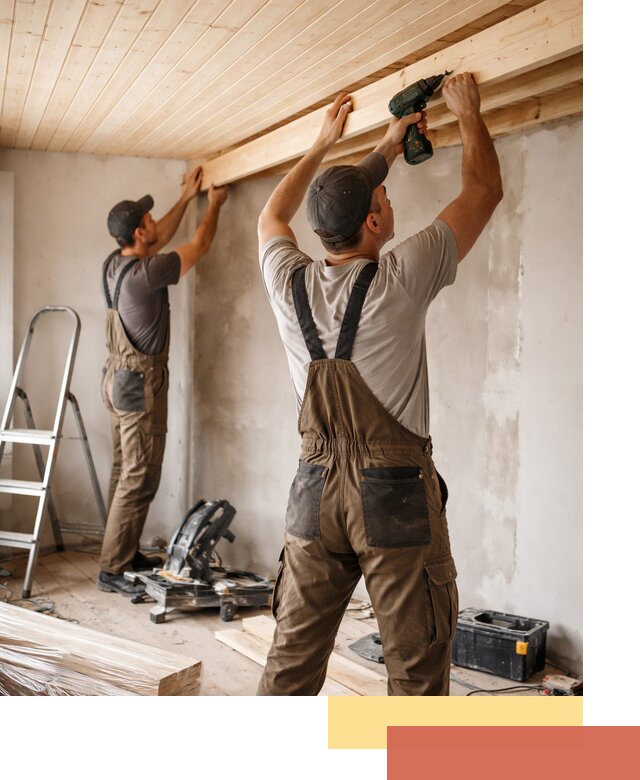 Монтаж потолка из вагонки в Сосновоборске профессионально и аккуратно