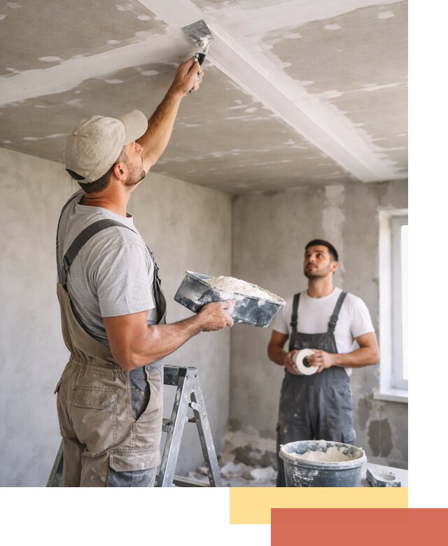 Обработка швов потолка ГКЛ в Сосновоборске: качественная заделка и шпатлевка