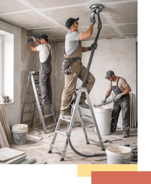 Ремонт потолка из гипсокартона в Сосновоборске: быстрый и качественный монтаж