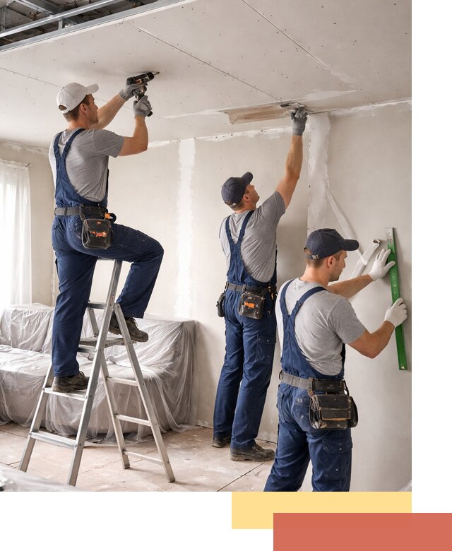 Профессиональная отделка потолка в Сосновоборске быстро и качественно